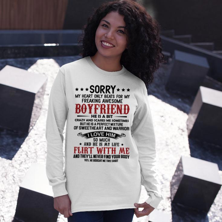 Freaking Awesome Boyfriend V2 Unisex Long Sleeve Gifts for Her