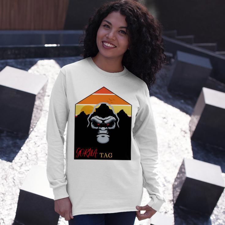 Gorilla Tag Pfp Maker Gorilla Tag Mountain Unisex Long Sleeve Gifts for Her