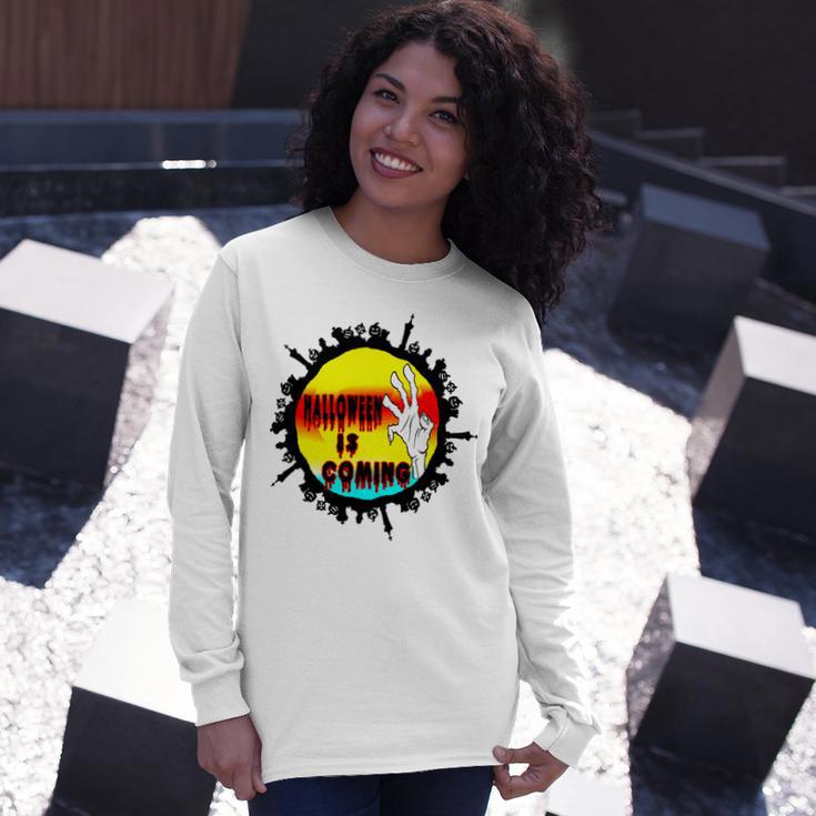 Halloween Time Is Coming Unisex Long Sleeve Gifts for Her