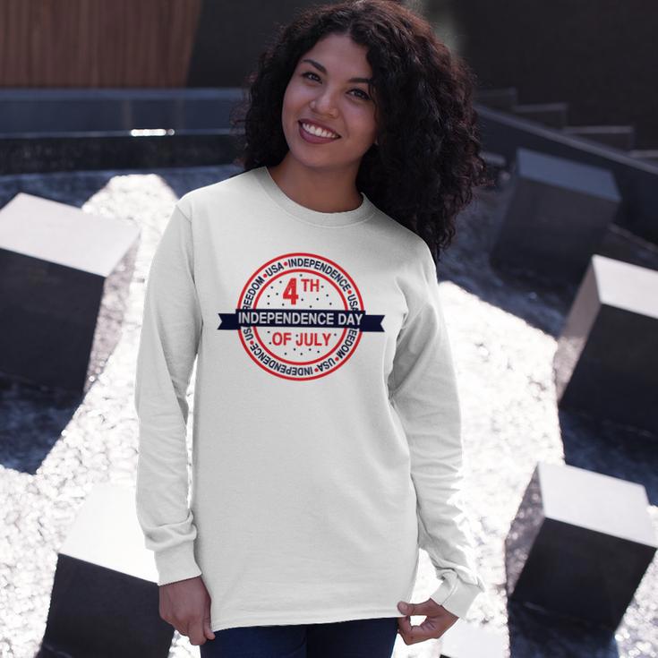 Happy 4Th Of July Usa Freedom Unisex Long Sleeve Gifts for Her