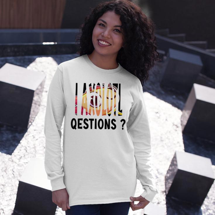 I Axlotl V2 Unisex Long Sleeve Gifts for Her