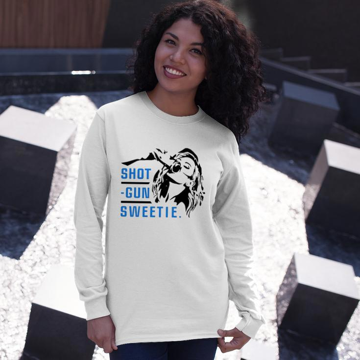 Kyle Larson’S Wife Shotgun Sweetie Long Sleeve T-Shirt T-Shirt Gifts for Her