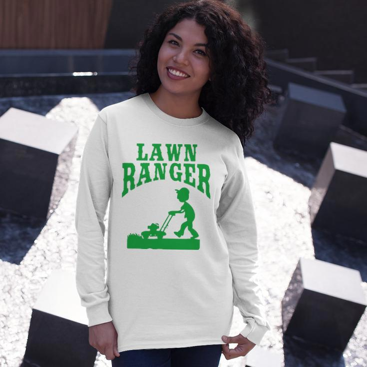 Lawn Ranger Landscaping Gardener Long Sleeve T-Shirt T-Shirt Gifts for Her
