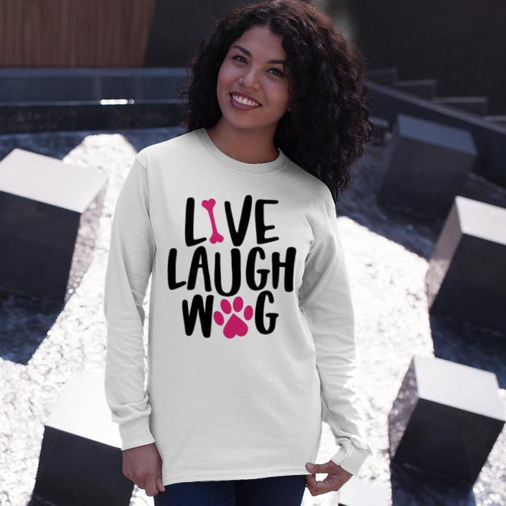 Live Laugh Bark 9 Trending Shirt Unisex Long Sleeve Gifts for Her