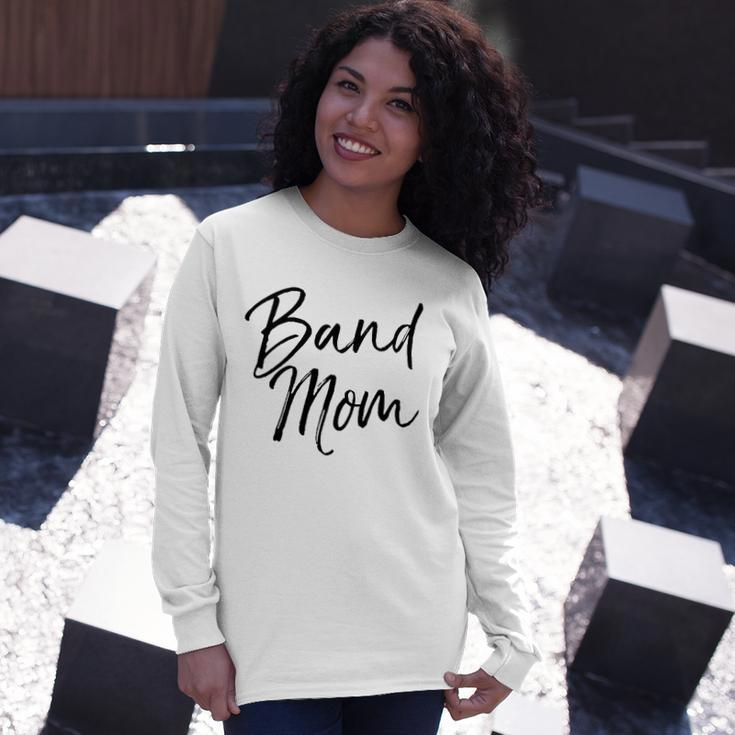Marching Band Apparel Mother Cute Band Mom Long Sleeve T-Shirt T-Shirt Gifts for Her