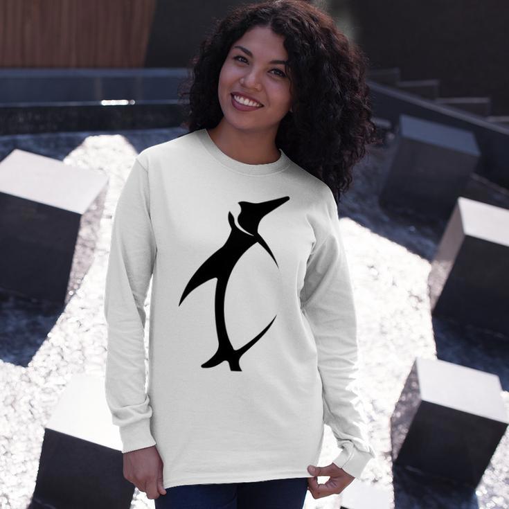 Penguin Icon Unisex Long Sleeve Gifts for Her