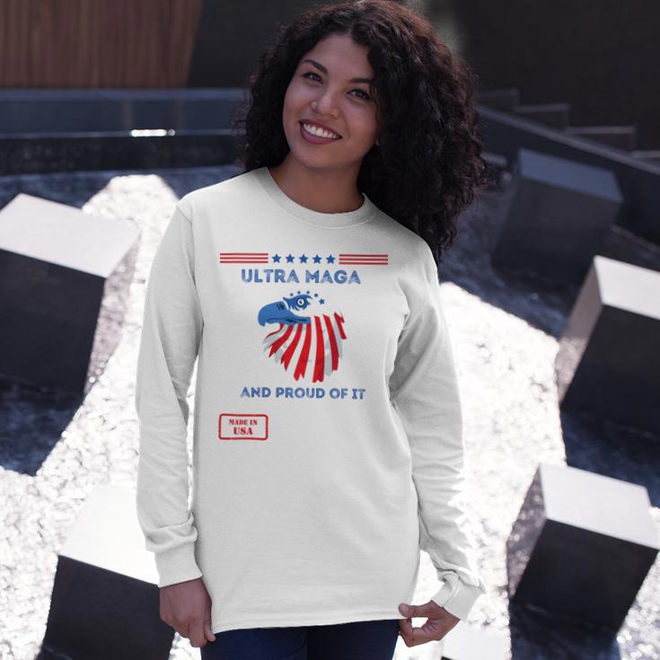 Ultra Maga And Proud Of It V12 Unisex Long Sleeve Gifts for Her