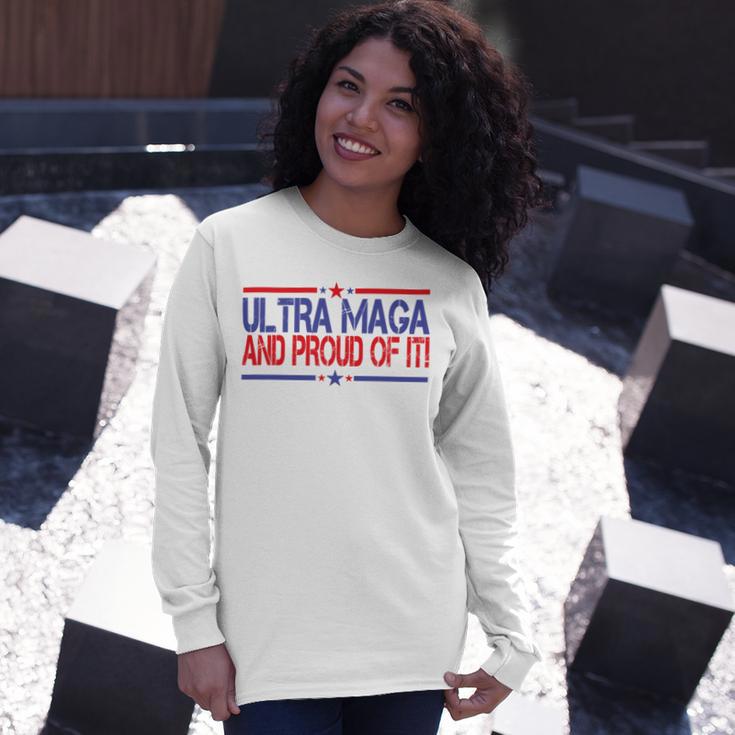 Ultra Maga And Proud Of It V14 Unisex Long Sleeve Gifts for Her