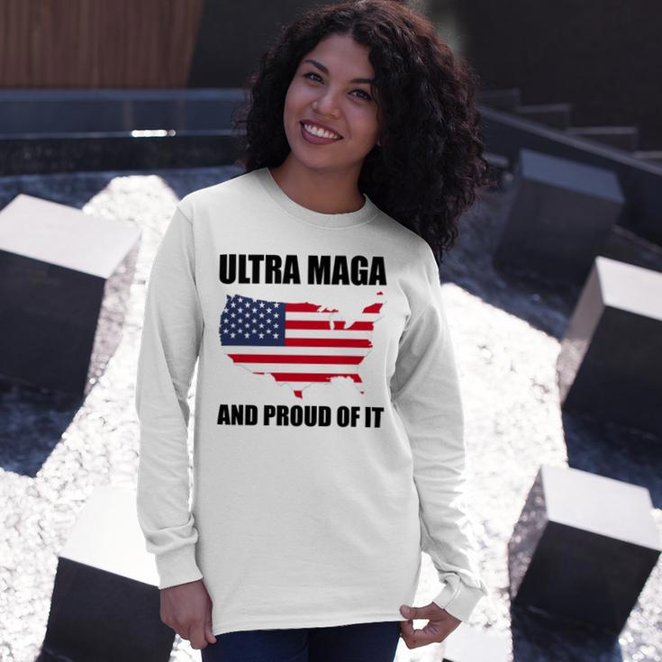 Ultra Maga And Proud Of It V6 Unisex Long Sleeve Gifts for Her