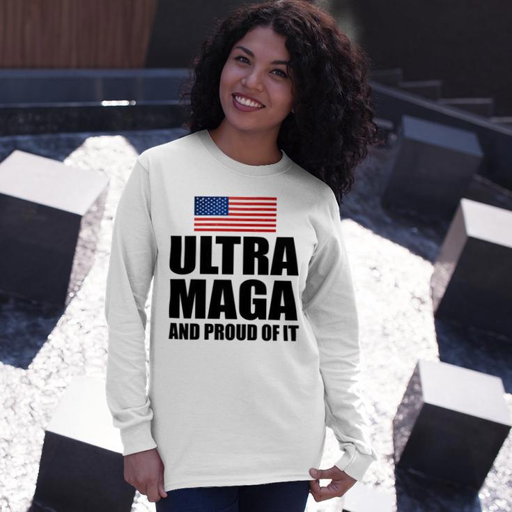 Ultra Maga And Proud Of It V8 Unisex Long Sleeve Gifts for Her