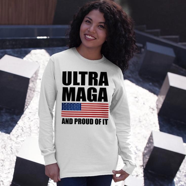 Ultra Maga And Proud Of It V9 Unisex Long Sleeve Gifts for Her