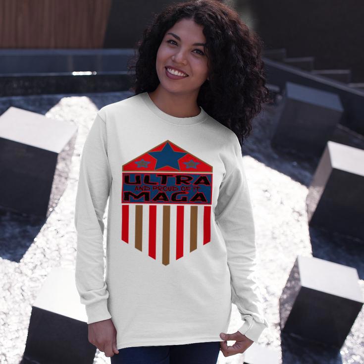 Vintageultra Maga And Proud Of It Unisex Long Sleeve Gifts for Her