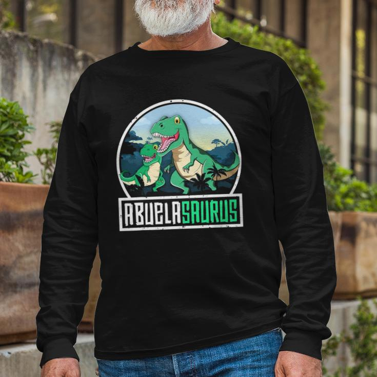 Abuelasaurusrex Dinosaur Saurus Latina Grandma Matching Long Sleeve T-Shirt T-Shirt Gifts for Old Men