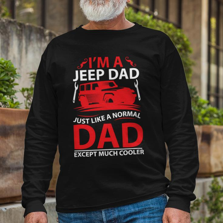 Im Ajeep Dad Long Sleeve T-Shirt Gifts for Old Men