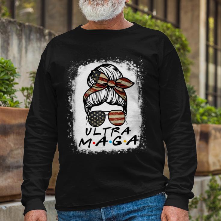 Anti Joe Biden Ultra Maga V2 Unisex Long Sleeve Gifts for Old Men