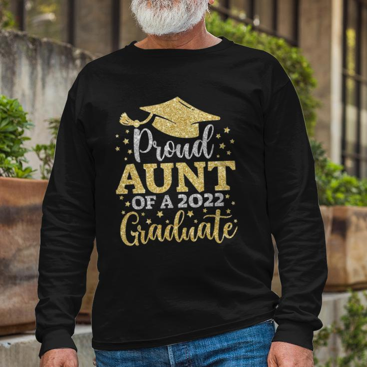 Aunt Senior 2022 Proud Aunt Of A Class Of 2022 Graduate Long Sleeve T-Shirt T-Shirt Gifts for Old Men