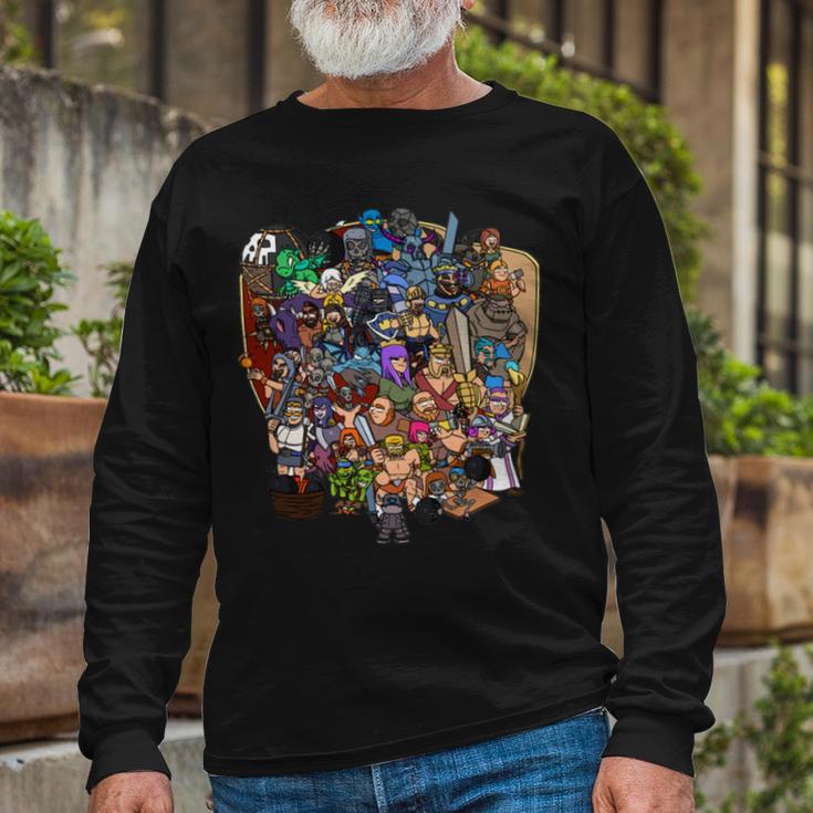 Clash Universe Unisex Long Sleeve Gifts for Old Men