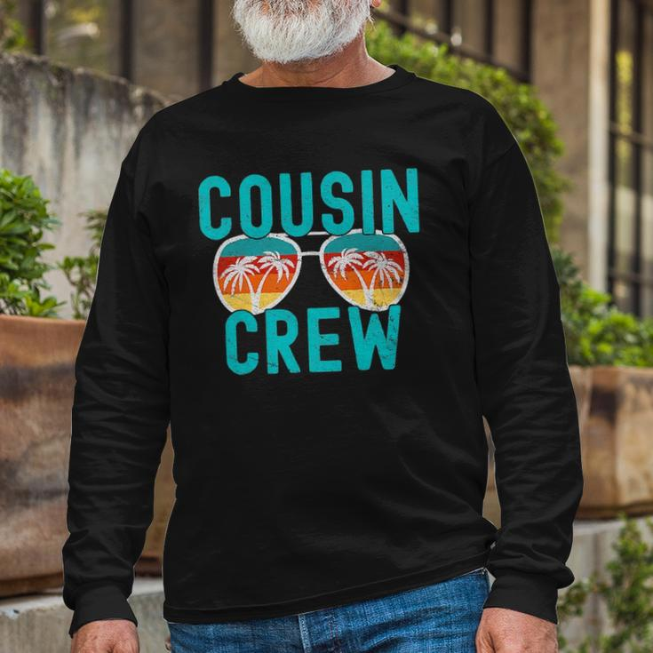 Cousin Crew Vacation Summer Vacation Beach Sunglasses V2 Long Sleeve T-Shirt T-Shirt Gifts for Old Men