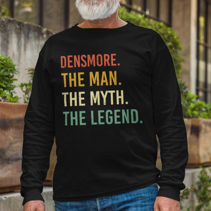 Densmore Name Shirt Densmore Name V3 Long Sleeve T-Shirt Gifts for Old Men
