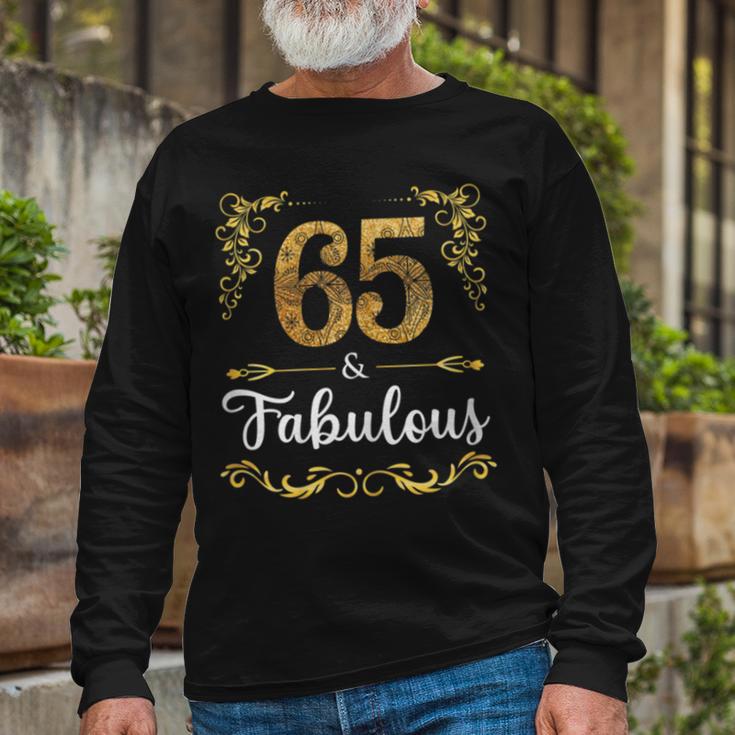 Fabulous Since V4 Unisex Long Sleeve Gifts for Old Men