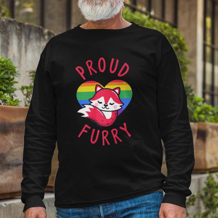 Furry Cosplay Or Furry Convention Or Proud Furry Long Sleeve T-Shirt T-Shirt Gifts for Old Men