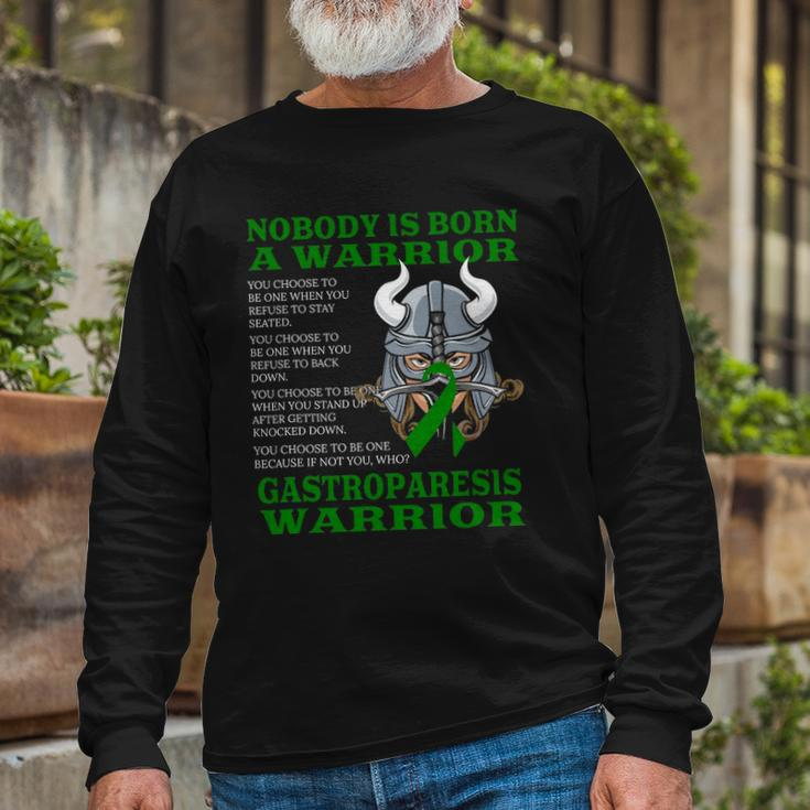 Gastroparesis Awareness Gastroparesis Warrior Long Sleeve T-Shirt T-Shirt Gifts for Old Men