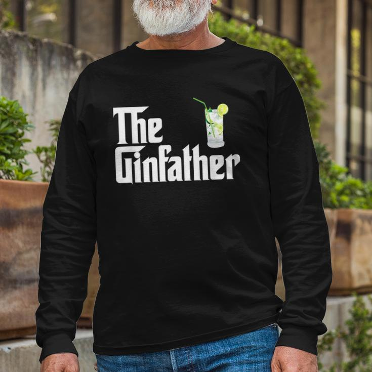 The Gin Father Gin And Tonic Classic Long Sleeve T-Shirt Gifts for Old Men