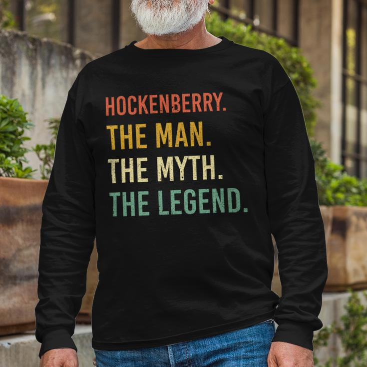 Hockenberry Name Shirt Hockenberry Name V3 Long Sleeve T-Shirt Gifts for Old Men