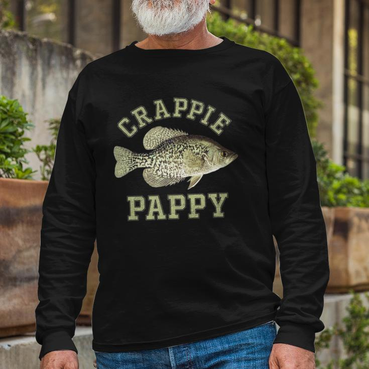 Ice Fishing Crappie Pappy Long Sleeve T-Shirt T-Shirt
