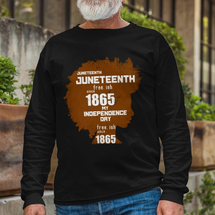 Juneteenth Woman Tshirt Long Sleeve T-Shirt Gifts for Old Men