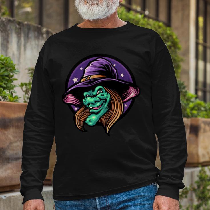 Magic Withcraft Halloween Unisex Long Sleeve Gifts for Old Men