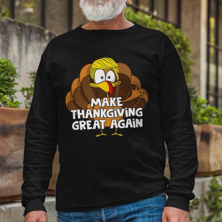 Make Thanksgiving Great Again 908 Shirt Unisex Long Sleeve Gifts for Old Men