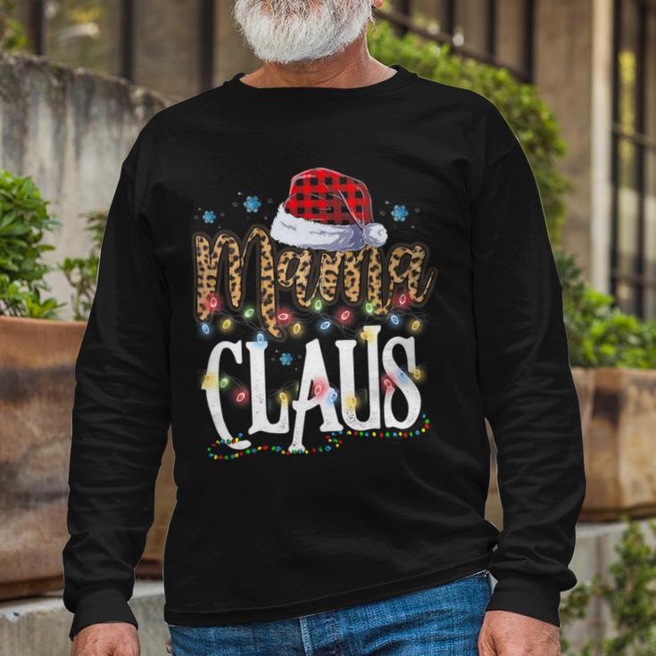 Mama Nana Claus Christmas Pajamas 505 Shirt Unisex Long Sleeve Gifts for Old Men