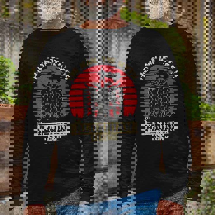 The Man The Myth The Albanian Legend Dad Long Sleeve T-Shirt T-Shirt Gifts for Old Men The Man The Myth The Albanian Legend Dad Long Sleeve T-Shirt T-Shirt Gifts for Old Men