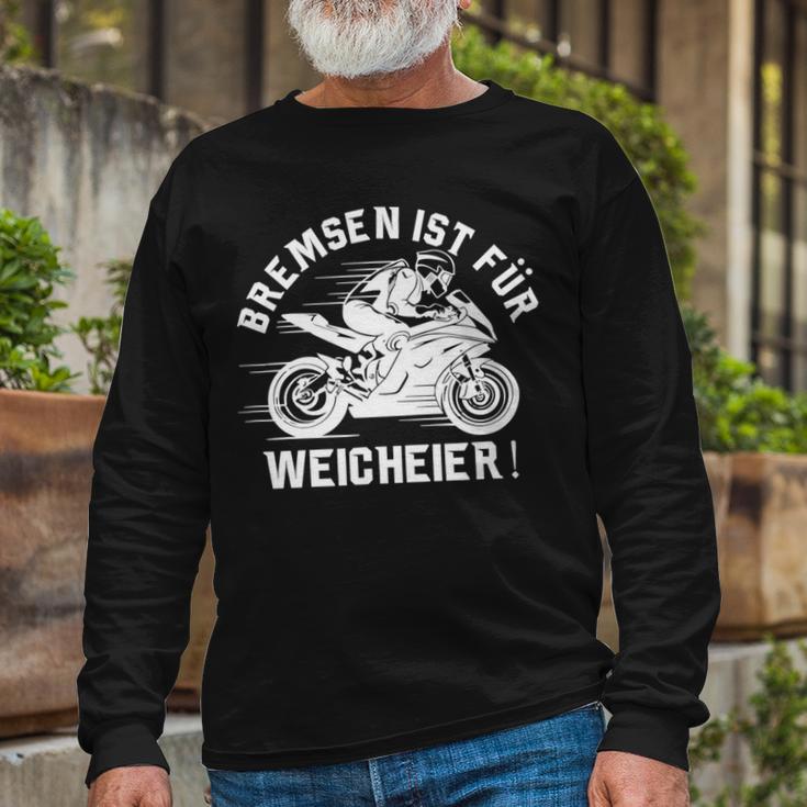 Motorcycle Racing Machines Motif With 486 Shirt Unisex Long Sleeve Gifts for Old Men