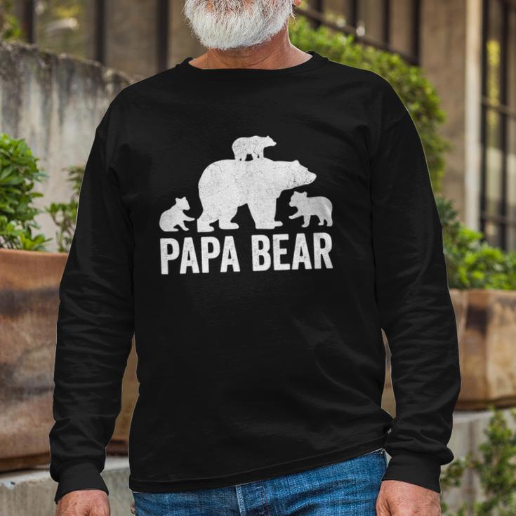 Papa Bear Father's day Amazing Funny Best Unisex Jersey Short Sleeve Tee 