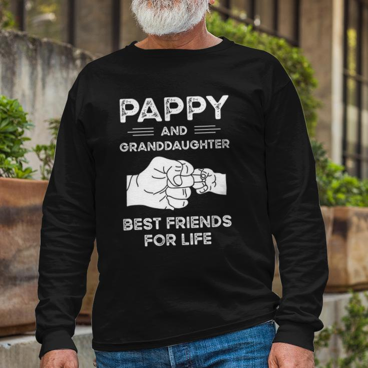 Pappy And Granddaughter Best Friends For Life Matching Long Sleeve T-Shirt T-Shirt Gifts for Old Men