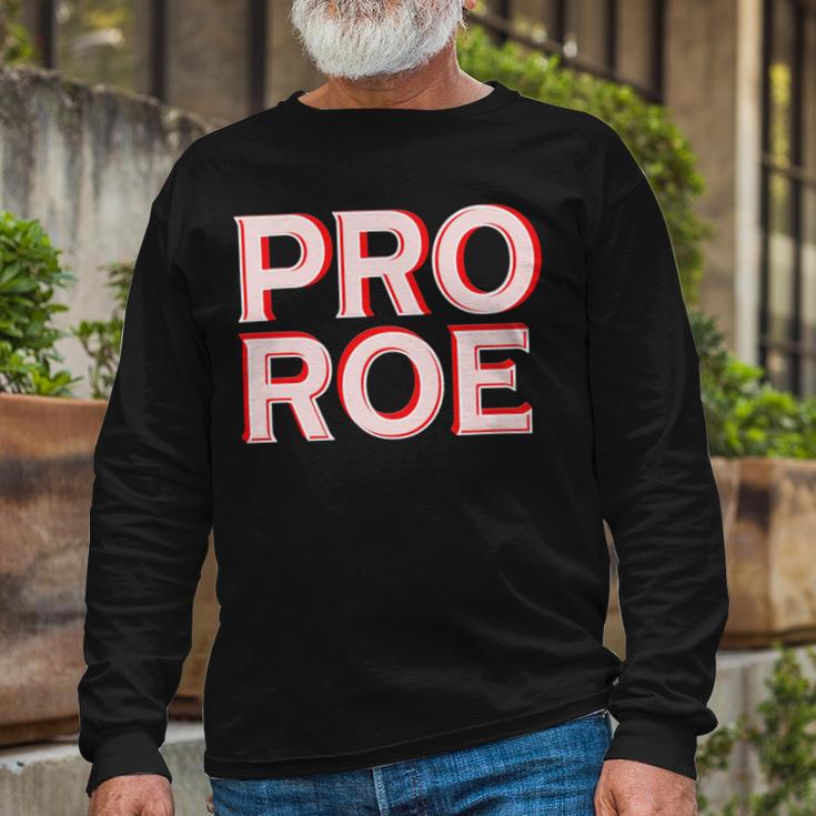 Pro Roe Unisex Long Sleeve Gifts for Old Men