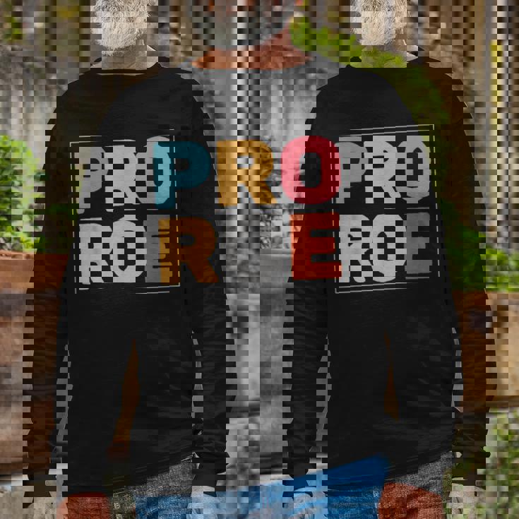 Pro Roe V3 Long Sleeve T-Shirt Gifts for Old Men Pro Roe V3 Long Sleeve T-Shirt Gifts for Old Men
