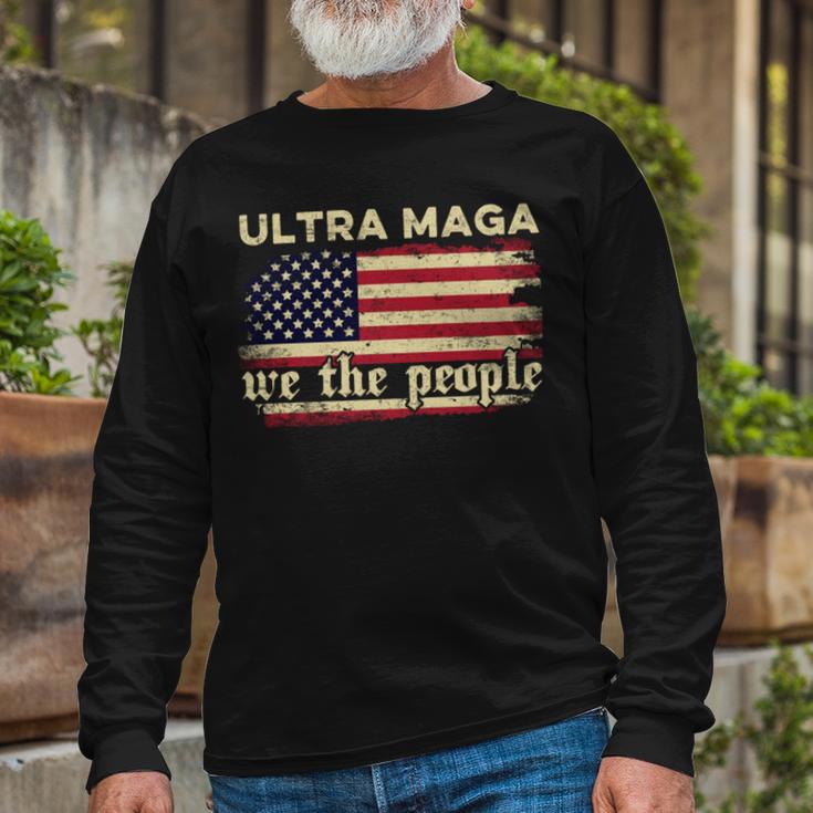 Proud Ultra Maga V2 Unisex Long Sleeve Gifts for Old Men