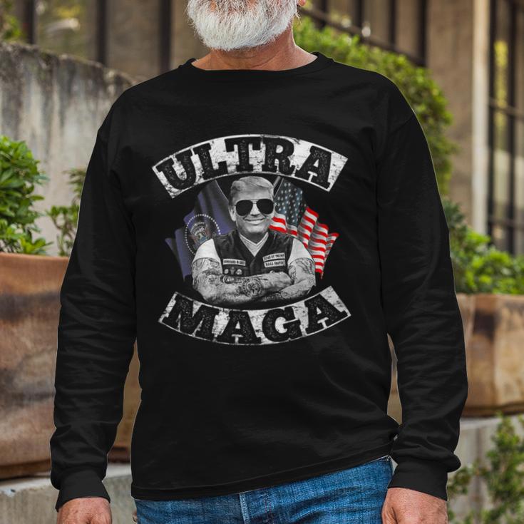 Proud Ultra Maga V7 Unisex Long Sleeve Gifts for Old Men