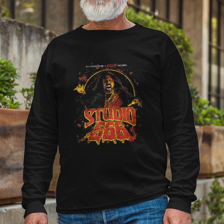Studio 666 It’S Going To Be Killer Record Long Sleeve T-Shirt Gifts for Old Men