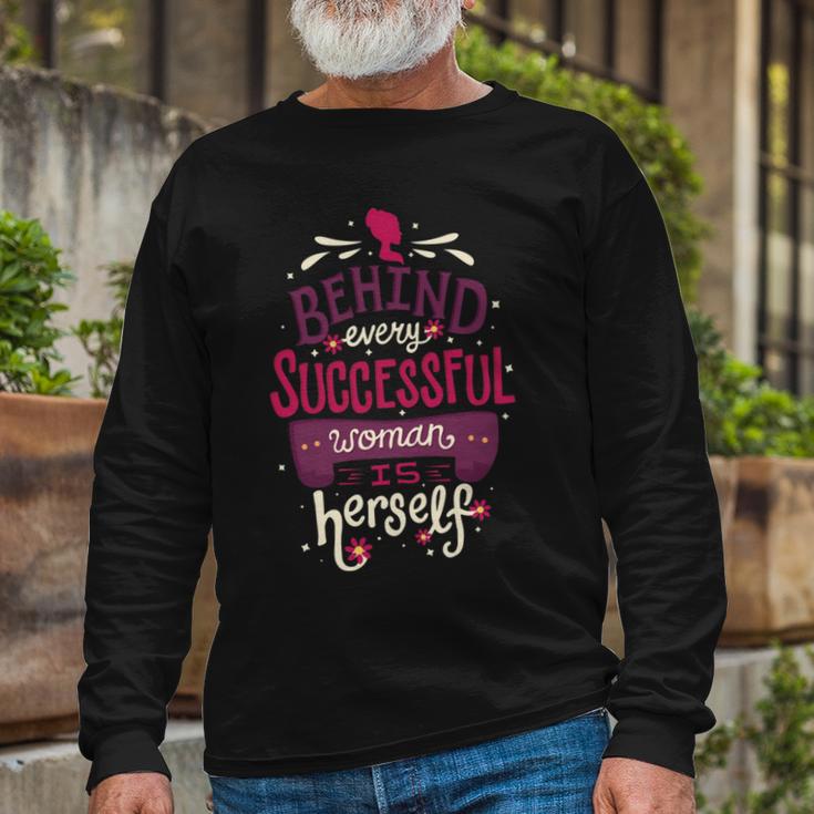 Successful Woman 401 Trending Shirt Unisex Long Sleeve Gifts for Old Men