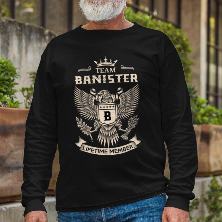 Team Banister Lifetime Member V7 Long Sleeve T-Shirt Gifts for Old Men