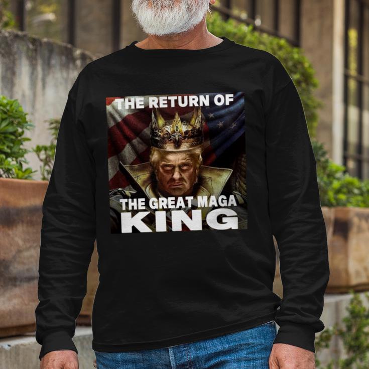 The Return Of The Great Maga King 3 Shirt Unisex Long Sleeve Gifts for Old Men