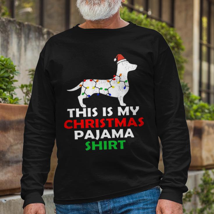 This Is My Christmas Pajama 875 Shirt Unisex Long Sleeve Gifts for Old Men