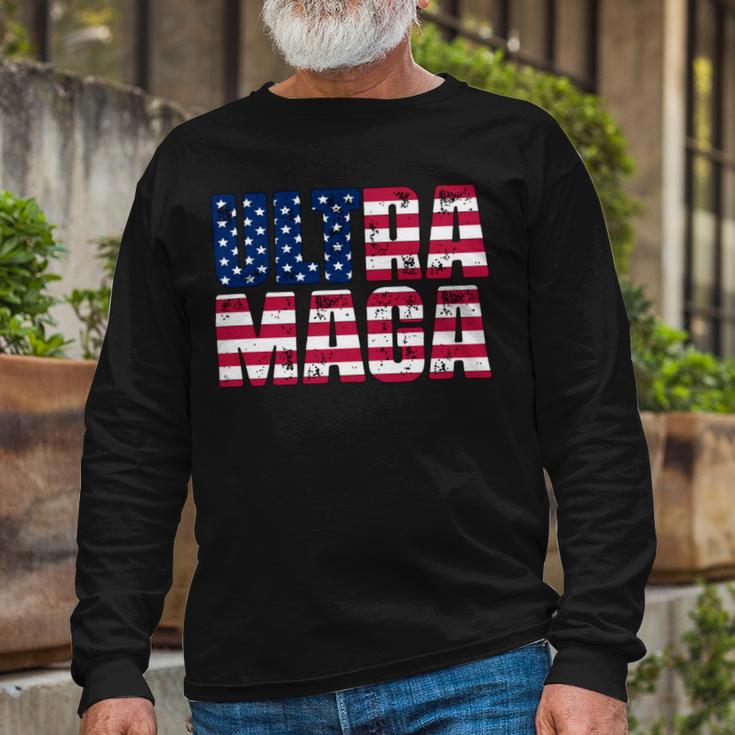 Ultra Maga And Proud Of It A Ultra Maga And Proud Of It V18 Unisex Long Sleeve Gifts for Old Men