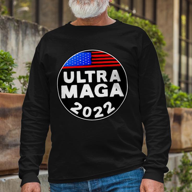 Ultra Maga Donald Trump Joe Biden America Unisex Long Sleeve Gifts for Old Men