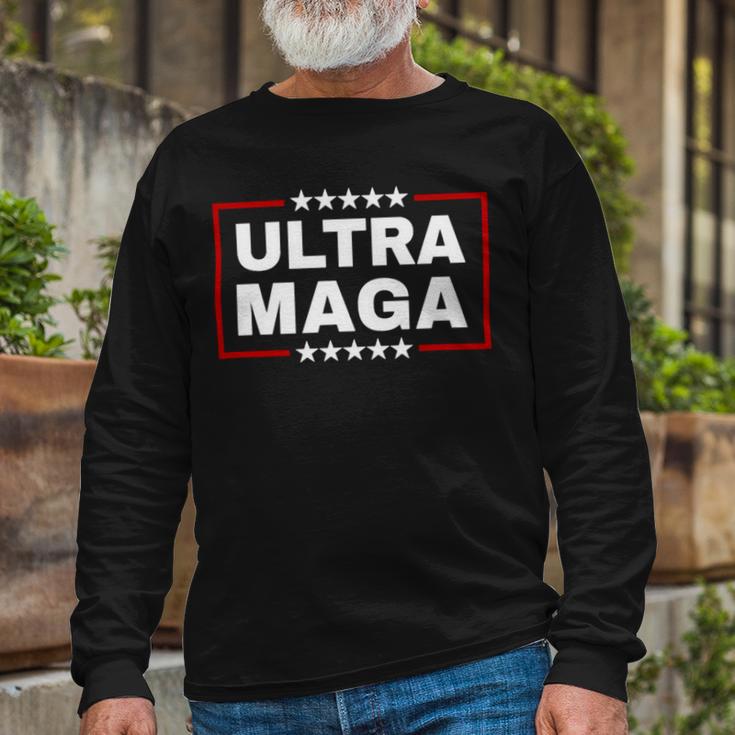 Ultra Maga Pro Trump Shirt Trump 2024 Shirt Donald Trump Shirt Unisex Long Sleeve Gifts for Old Men