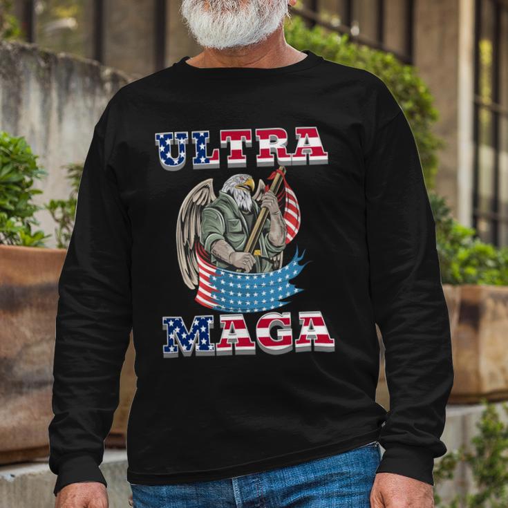 Ultra Maga Tshirts Unisex Long Sleeve Gifts for Old Men